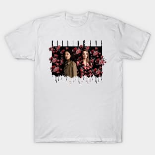 EVE AND VILLANELLE FLOWERS T-Shirt